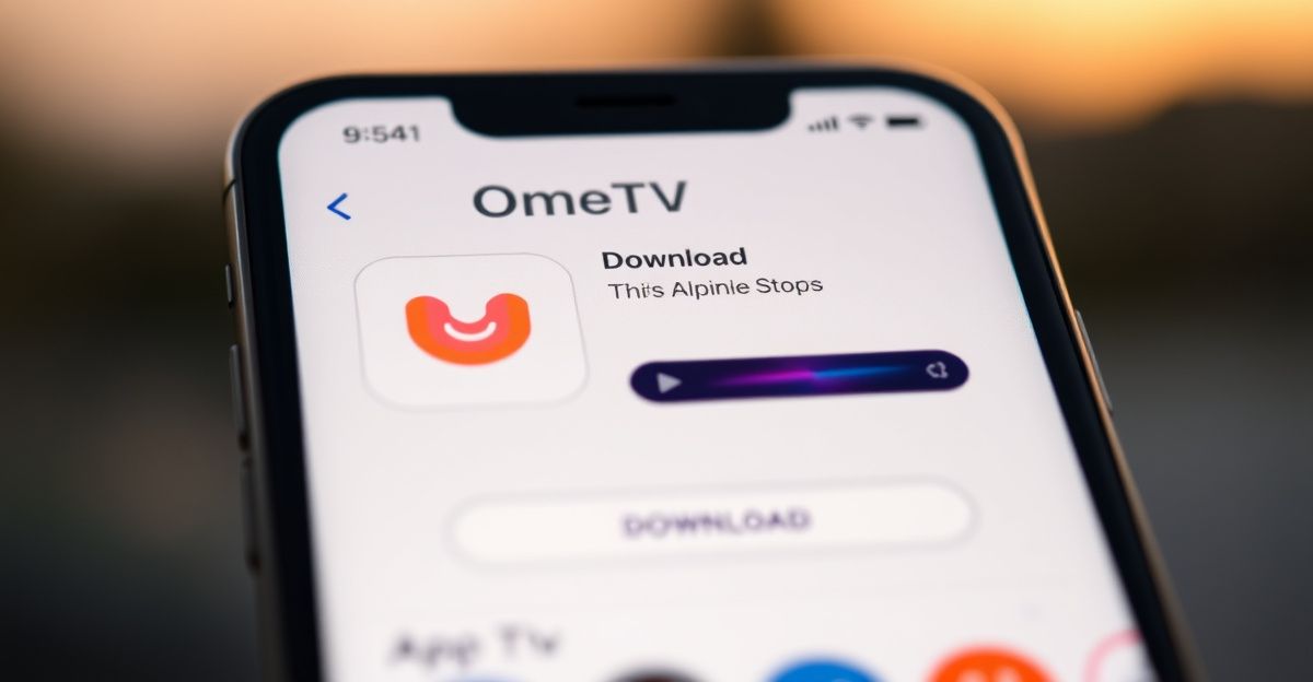 Télécharger OmeTV sur iPhone : les étapes précises